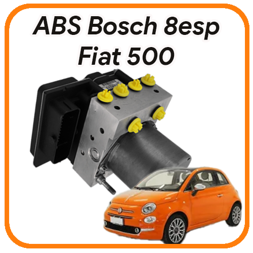 ABS Fiat 500 Bosch 8 ESP revisione gruppo pompa abs